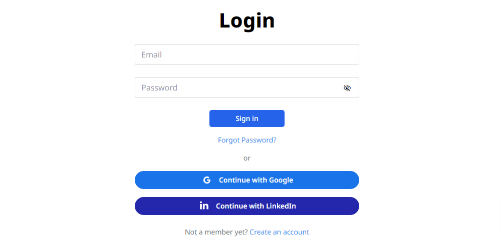 Login