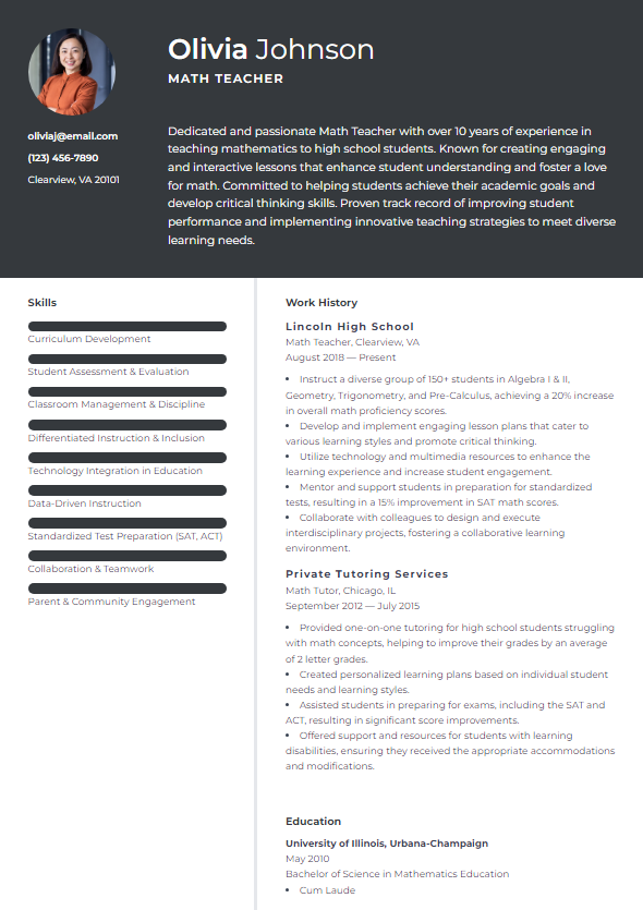 Resume Template 16