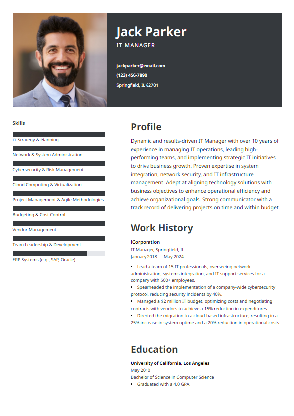 Resume Template 0